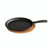 SARTEN WAYU 312792 IRON CAST BASE MADERA 1