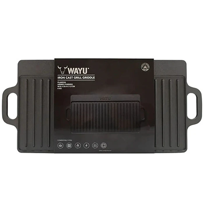PLANCHA WAYU 359353 IRON CAST 50.8 X 23.4 CM 3