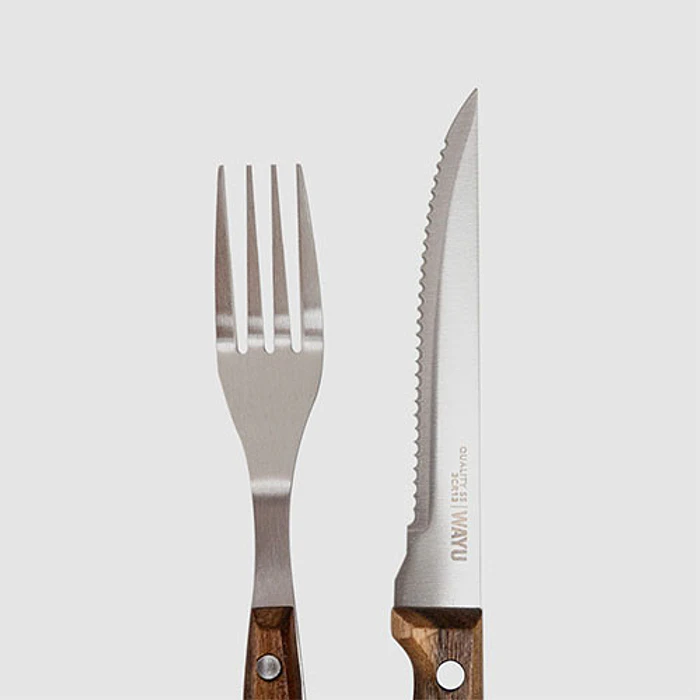 CUCHILLERIA WAYU 997712 SET CUCHILLO/TENEDOR 8 PIEZAS 3