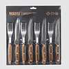 CUCHILLERIA WAYU 997712 SET CUCHILLO/TENEDOR 8 PIEZAS 4