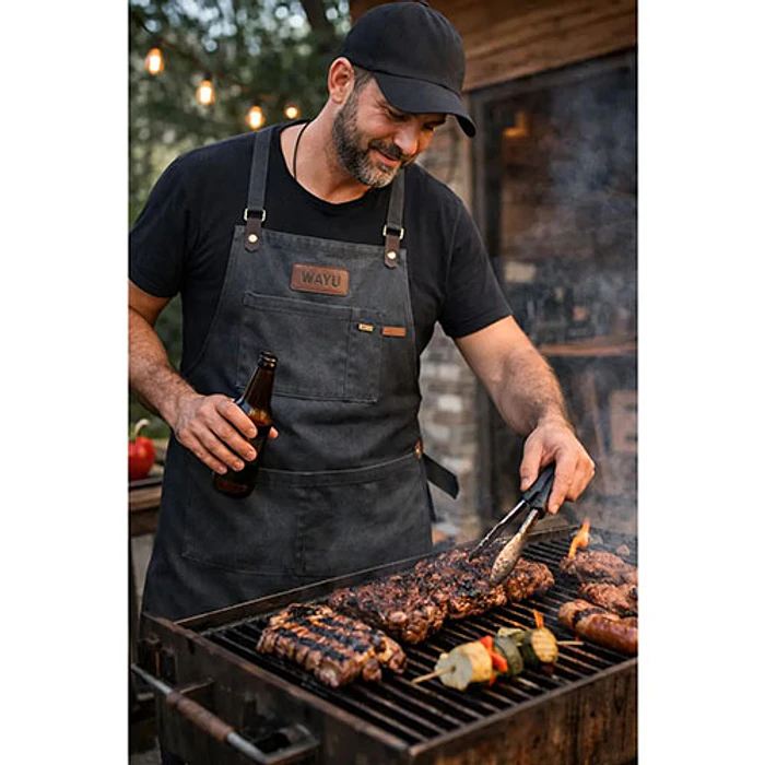 DELANTAL WAYU 277466 BBQ 4