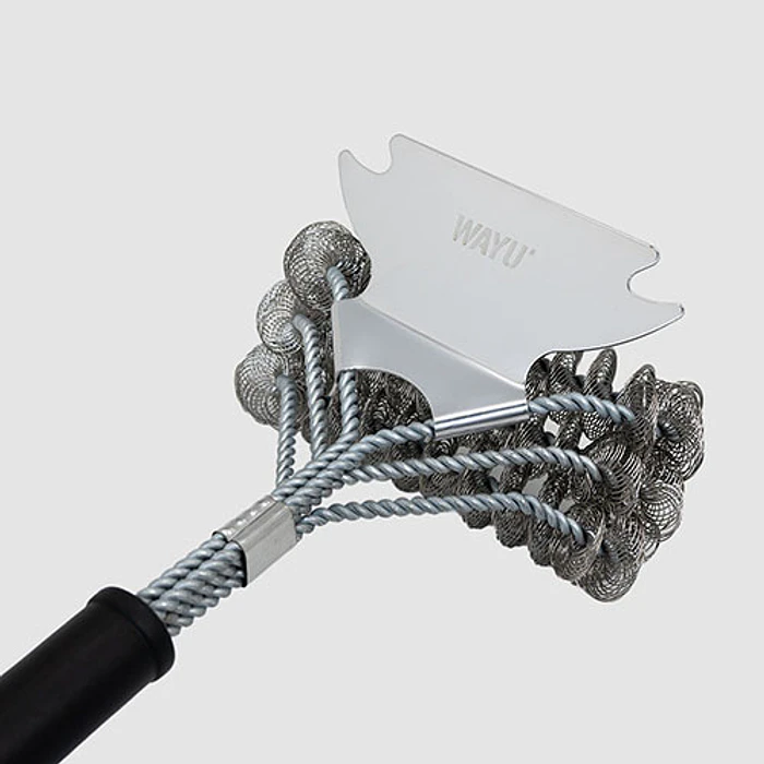 CEPILLO WAYU 491701 LIMPIAPARRILLAS C/RASPADOR 4