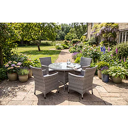 TERRAZA ILC 1063 SET MESA + 4 SILLAS