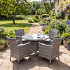 TERRAZA ILC 1063 SET MESA + 4 SILLAS 1