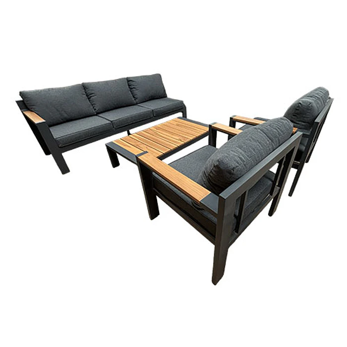 TERRAZA ILC 12149 SET SOFAS + MESA CENTRO 2