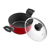 BATERIA DE COCINA THOMAS TH-MB07RN 7P ROJO 7