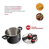 OLLA THOMAS TH-MOP08N 8L PRESION ACERO INOX NEGRO 4