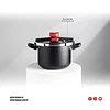 OLLA THOMAS TH-MOP08N 8L PRESION ACERO INOX NEGRO 6
