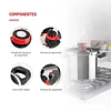 OLLA THOMAS TH-MOP10I 10L PRESION ACERO INOX 2