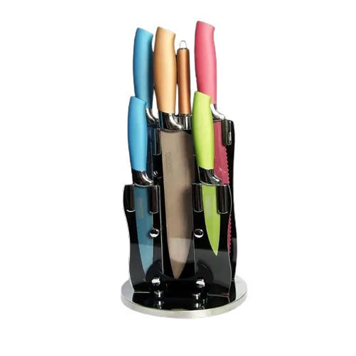 CUCHILLERIA THOMAS THM-01T SET 8PZA TACO + CUCHILLO 1