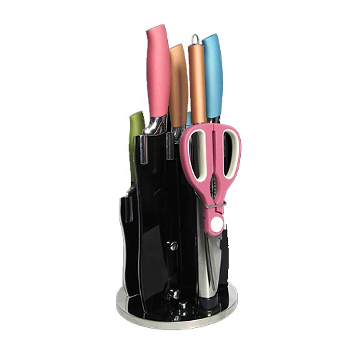 CUCHILLERIA THOMAS THM-01T SET 8PZA TACO + CUCHILLO 4