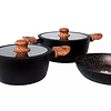 BATERIA DE COCINA KEEP 485083 5PZ GRANITE 1