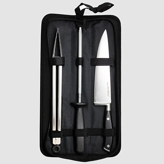 CUCHILLERIA WAYU 402417 SET PARRILLERO 3 PIEZAS C/FUNDA 3