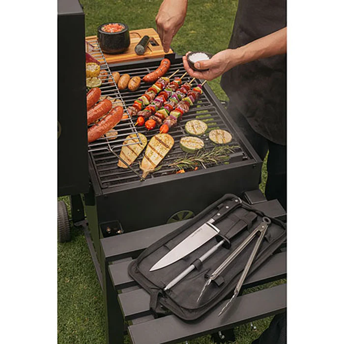 CUCHILLERIA WAYU 402417 SET PARRILLERO 3 PIEZAS C/FUNDA 5