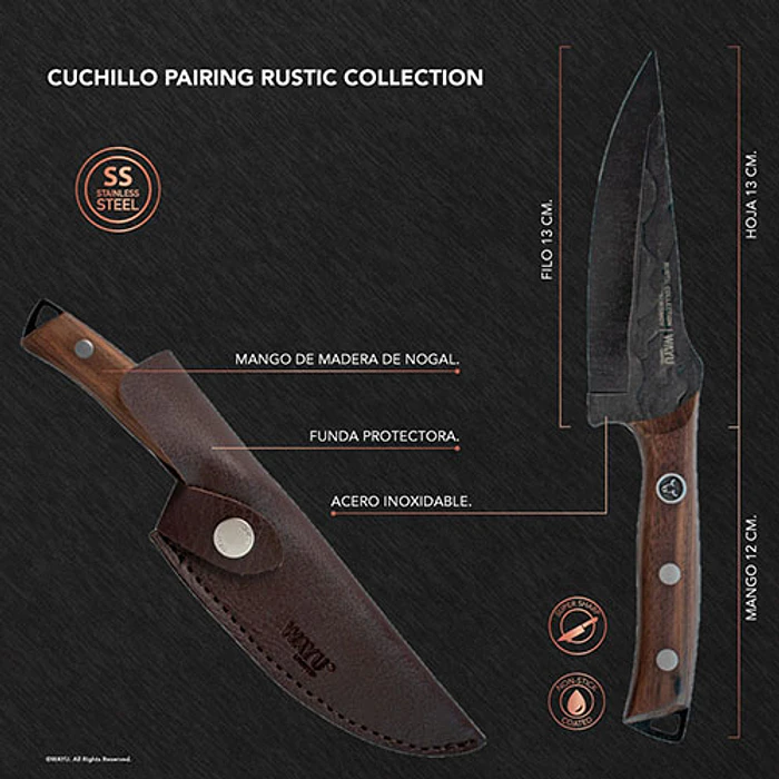 CUCHILLERIA WAYU 539335 CUCHILLO PAIRING KNIFE 2