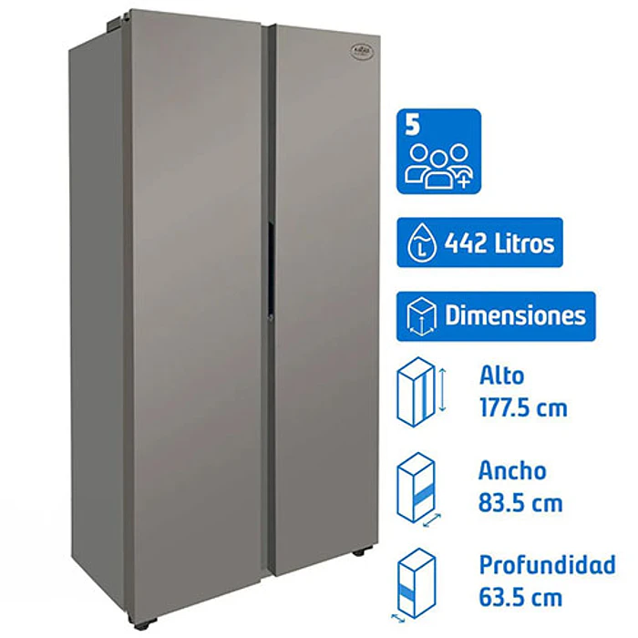 REFRIGERADOR  2PTA NF FDV 15370 SLIM SIDE 442 LITROS 2