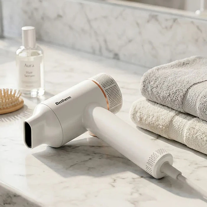 SECADOR PELO BESTHERM FG3 BLDC BLANCO 7