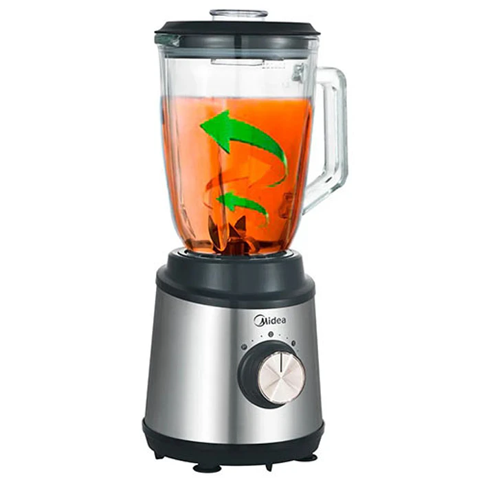 LICUADORA MIDEA MJ-BL6006W INOX 1