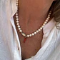 COLLAR PERLAS 8/9 AJÍ | PLATA - Miniatura 1