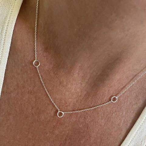 COLLAR 3 MARÍAS | PLATA