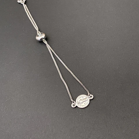 PULSERAS CONECTOR DELGADAS | PLATA