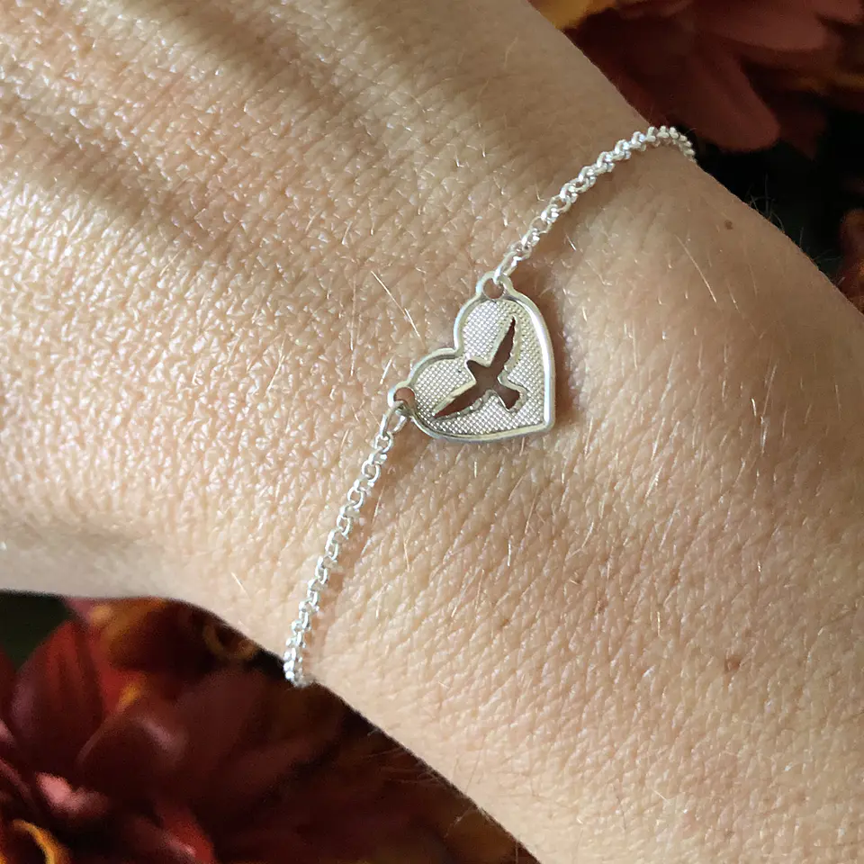 PULSERA PALOMA ESPIRITU SANTO | PLATA 2