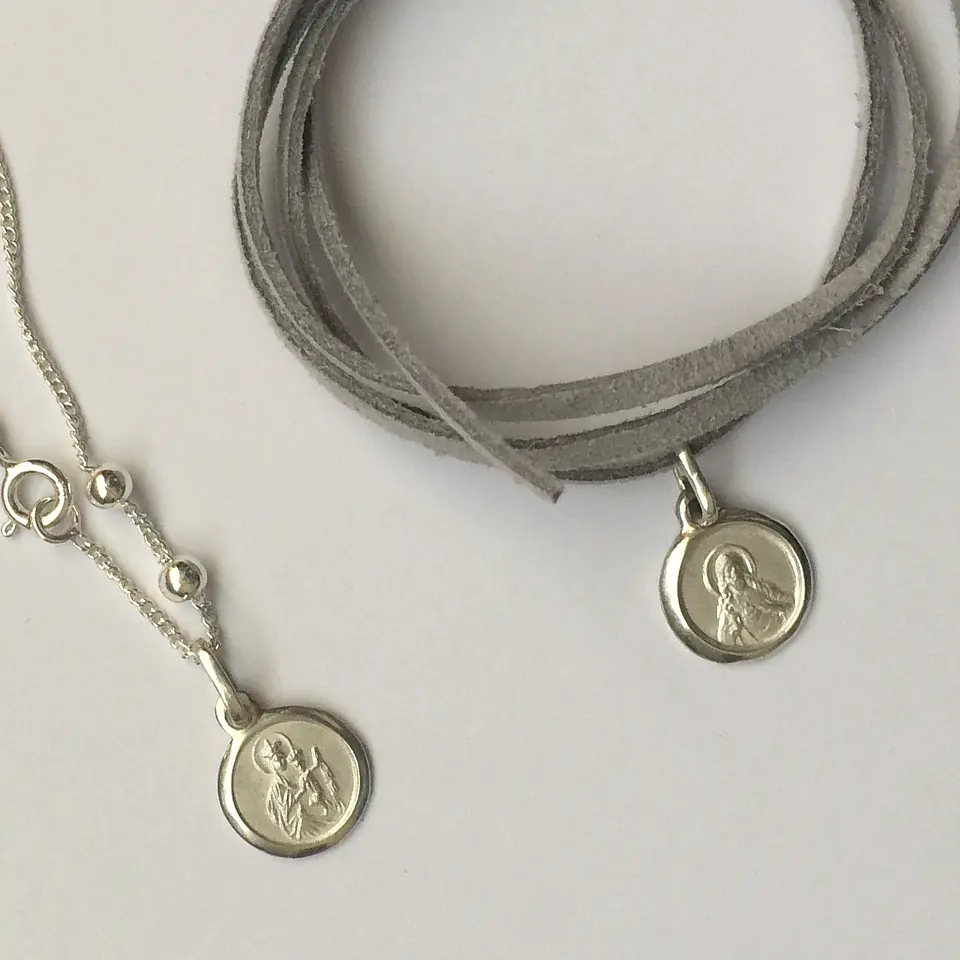 colgantes escapulario | PLATA 5