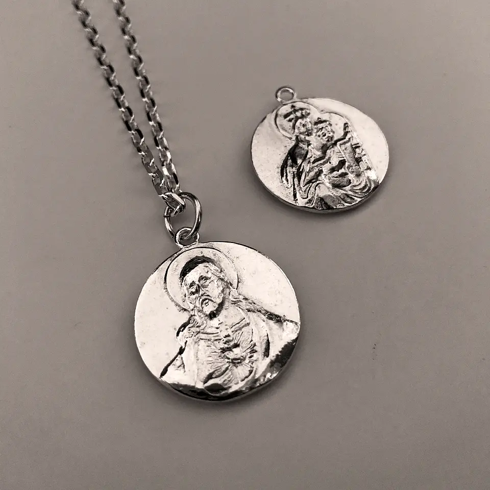 colgantes escapulario | PLATA 4