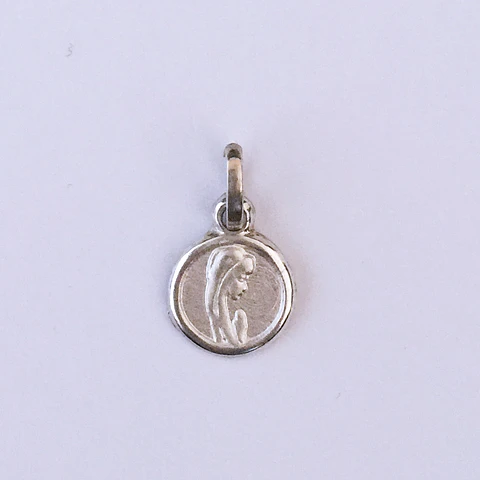 colgante virgen niña | PLATA