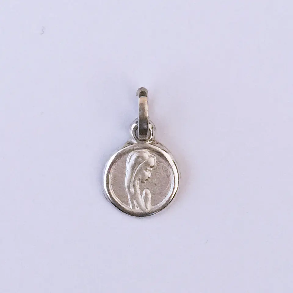 colgante virgen niña | PLATA 2