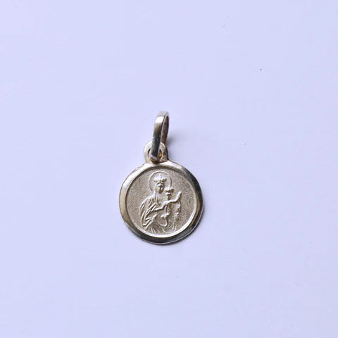 colgante virgen del carmen | PLATA