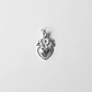 colgantes corazón detente | PLATA - Miniatura 5