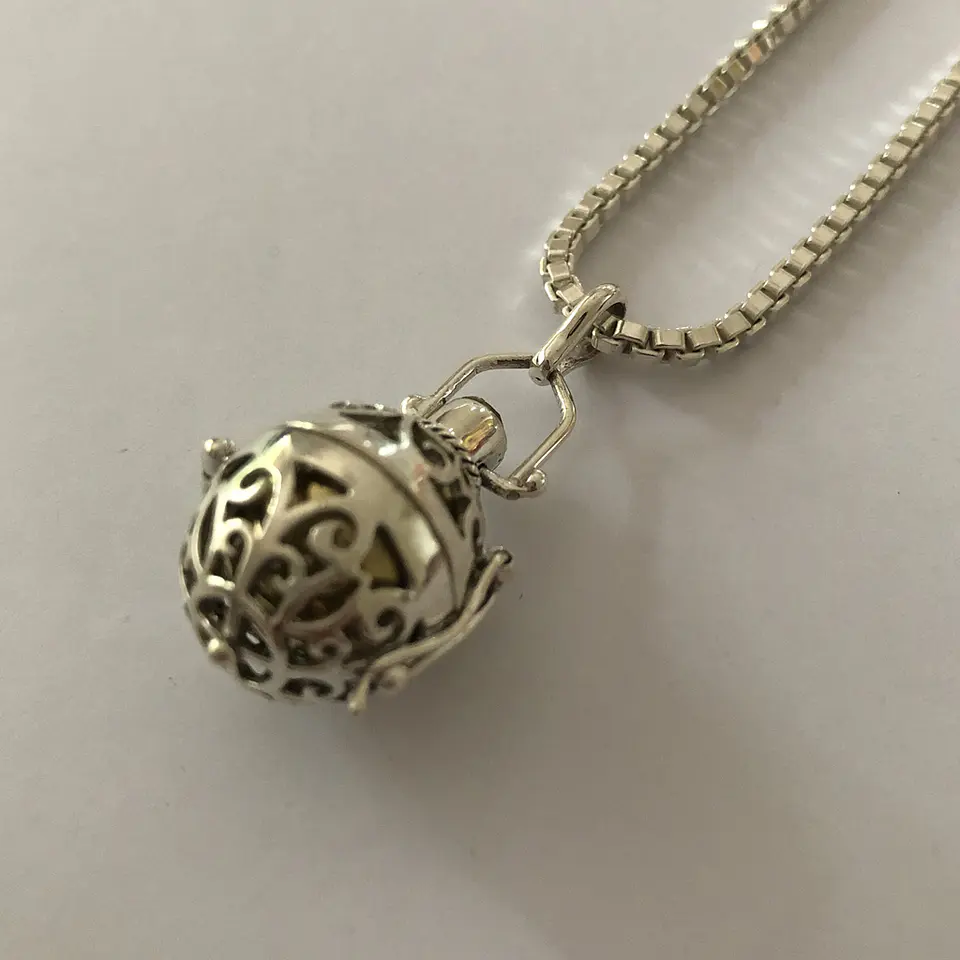 colgante llamador de ángeles | PLATA 1