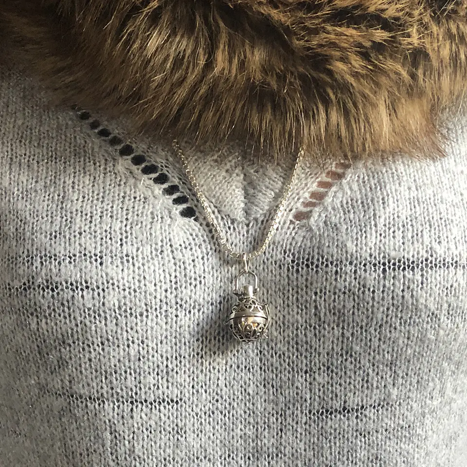 colgante llamador de ángeles | PLATA 2