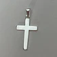 colgantes cruz lisa | PLATA - Miniatura 4