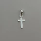 colgantes cruz lisa | PLATA - Miniatura 5