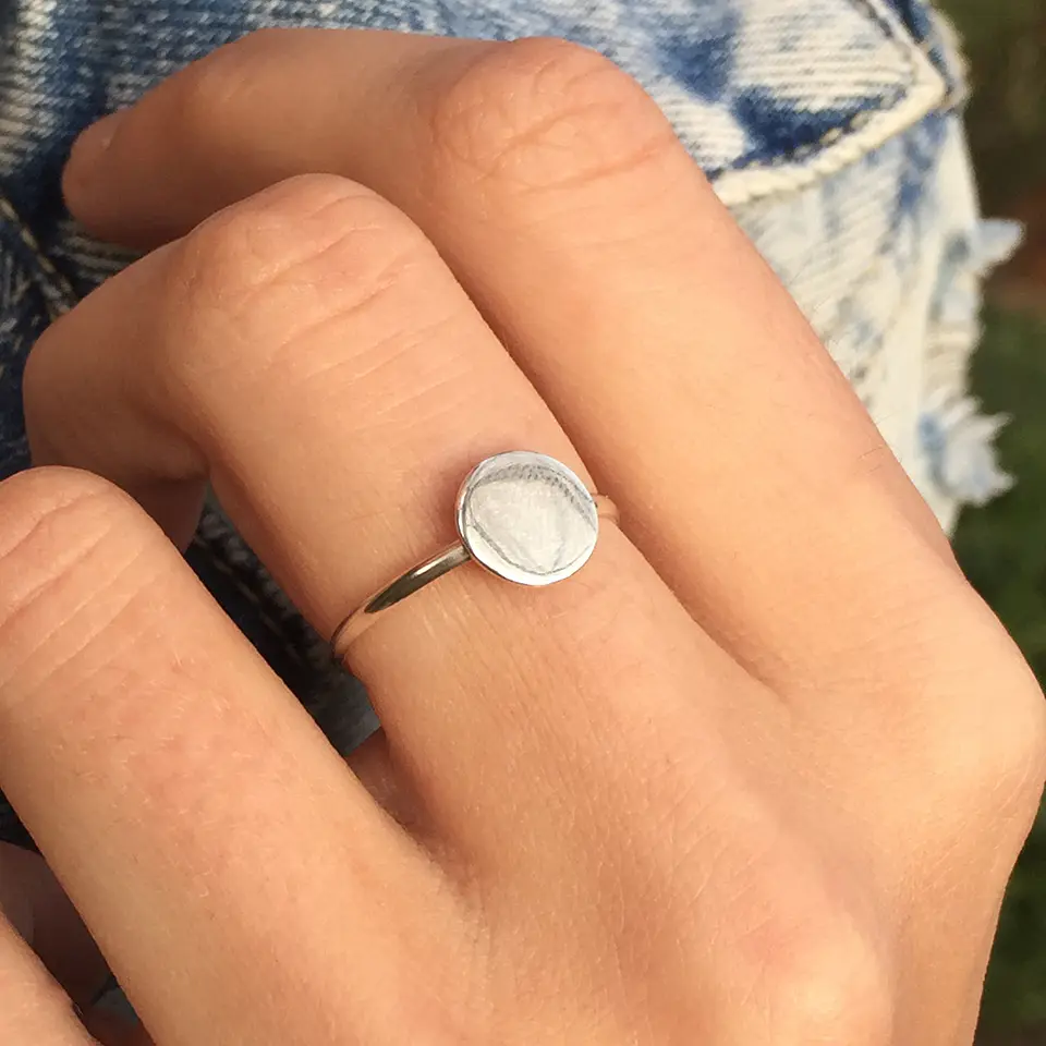 Anillo Plato | PLATA 2