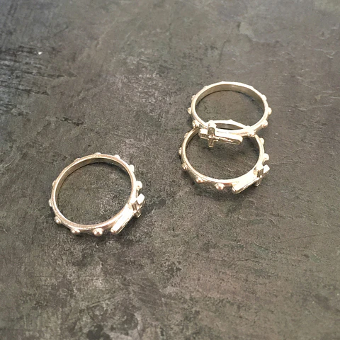 Anillo denario | PLATA