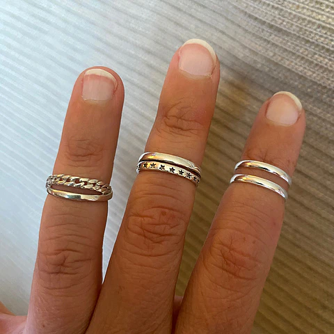 Anillos Midi | PLATA