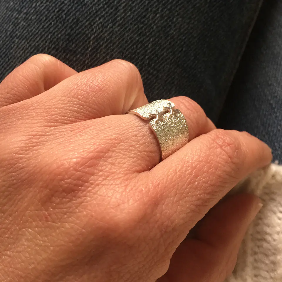 anillo cruces | PLATA 3