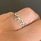 anillo estrellas caladas | PLATA - Miniatura 1