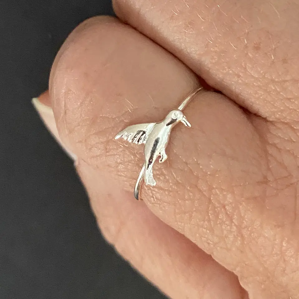 anillo colibrí | PLATA 1