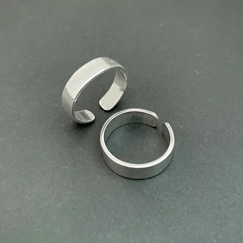 anillo tuerca | PLATA