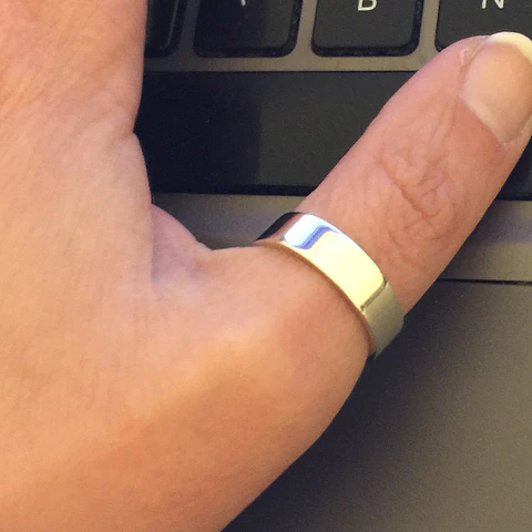 anillo tuerca | PLATA