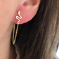 AROS SERPIENTE CADENA | PLATA/plata enchape oro - Miniatura 1