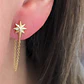 AROS ESTRELLA GUÍA CADENA | PLATA/plata enchape oro - Miniatura 2