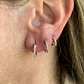 AROS ARGOLLA BRILLOS | PLATA/plata enchape oro - Miniatura 2