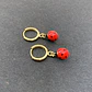 AROS ARGOLLA CHINITA | PLATA BAÑO ORO - Miniatura 1