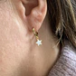 AROS ARGOLLA ESTRELLA | PLATA BAÑO ORO - Miniatura 1