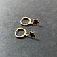 AROS ARGOLLA ESTRELLA | PLATA BAÑO ORO - Miniatura 2